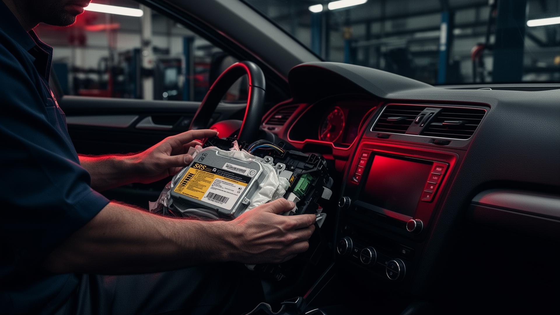 Taller especializado en reparación de airbag en Bogotá — Airbag Guevara